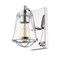 Z-Lite Mariner 1 Light Wall Sconce, Chrome And Clear Seedy 444-1S-CH - alternate 4